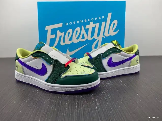 Rep TB Doernbecher Jordan (2023) Low Retro 1 FD9665-351 OG 0508